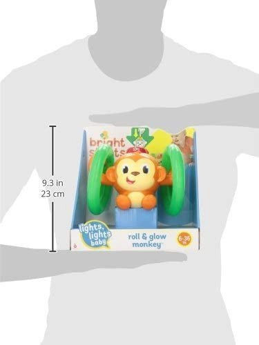 Lights, Lights Baby Roll & Glow Monkey - 6 months