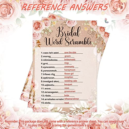 Bridal Shower Game - 145 Pieces