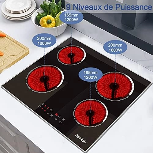 CSC-D46001-BB Ceramic hob