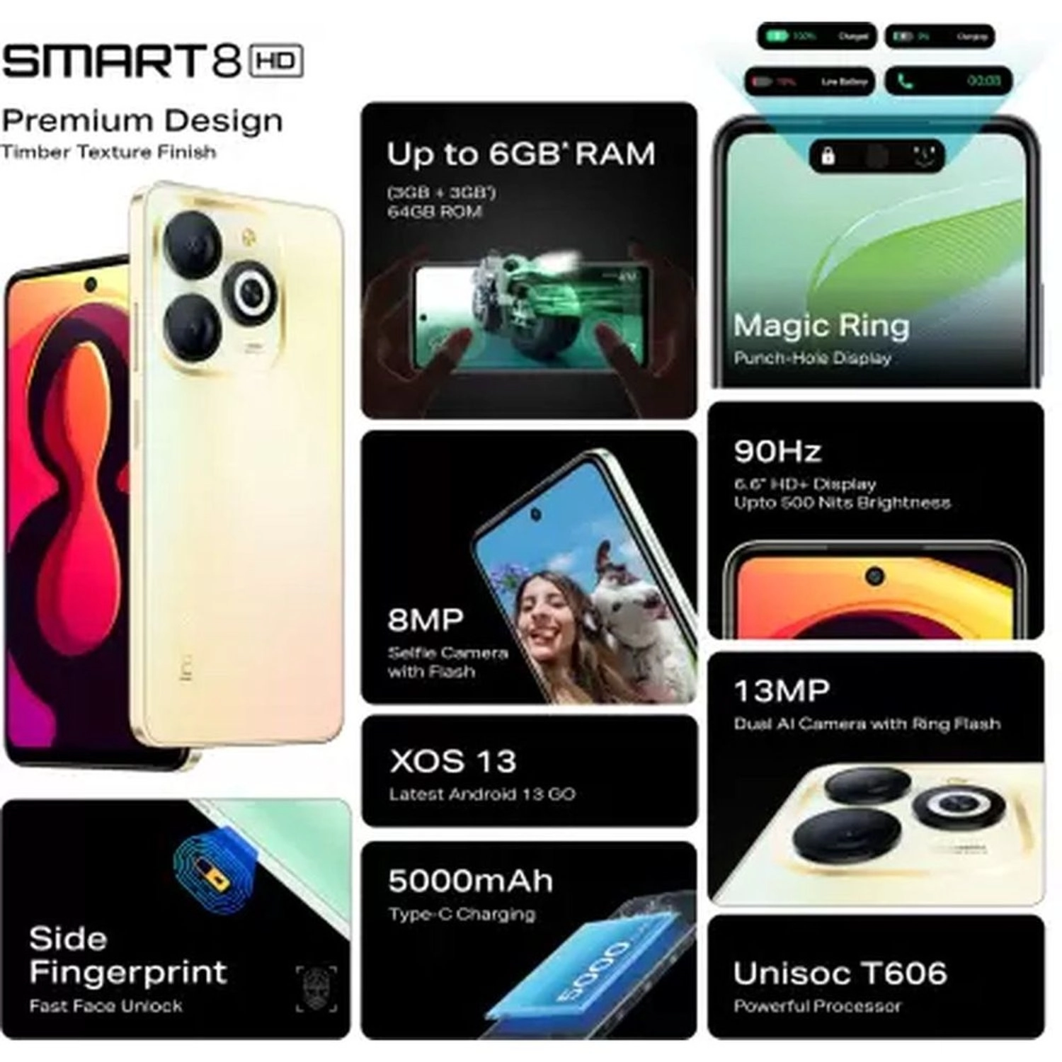 Smart 8 - 4GB 128GB