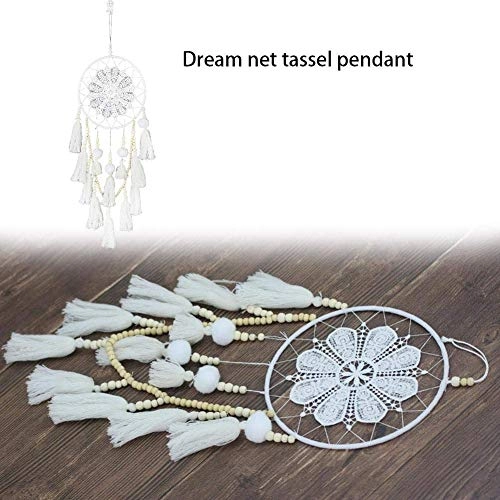 Dreamcatcher - Siderosphere, feathers, lines, wood beads.