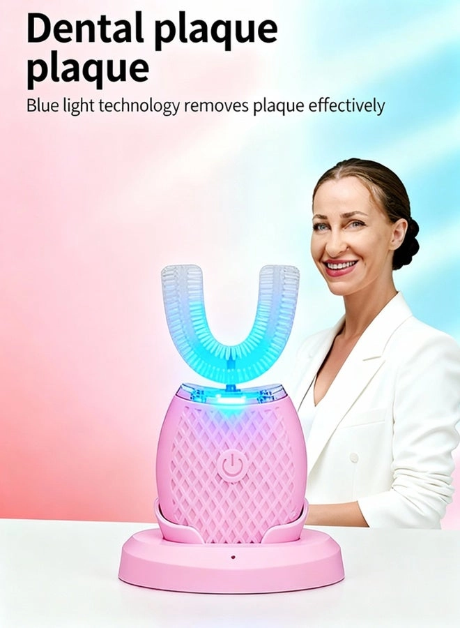 U-Type Electric Toothbrush - 360° 4 Modes USB Charge