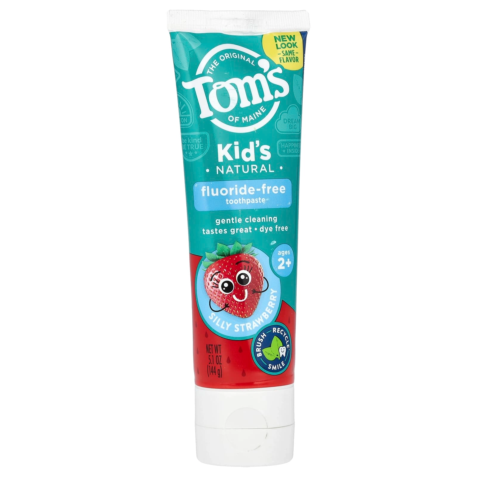 Tom's of Maine Kid's Natural Silly Strawberry Toothpaste Ages 2+ 144 g
