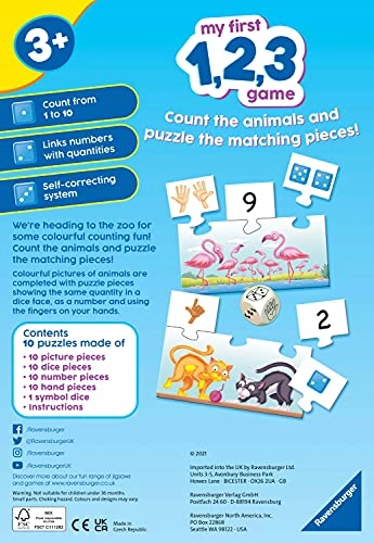 My First 1,2,3 - 3 years and up 41 pieces