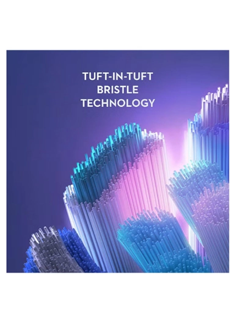 iO Ultimate Clean Replacement Brush Head - 8 Count Black for Electric Rechargeable