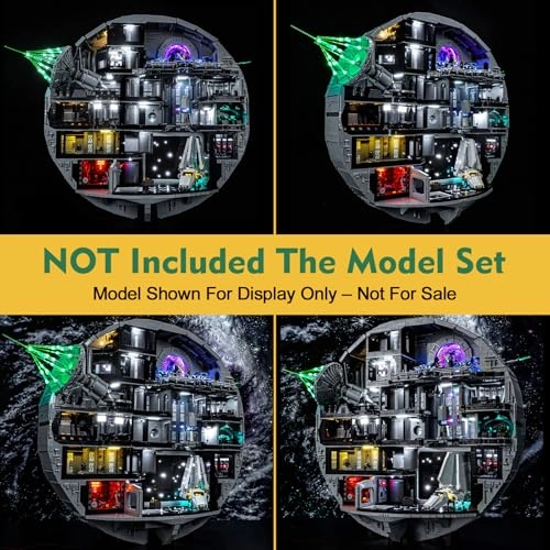 Light kit - Compatible with 75419 Death Star LED Standard Version