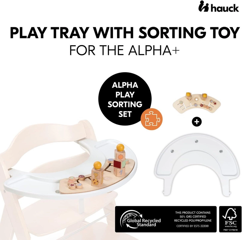 Play-Tray Sorting Set - Suitable for 1 to 3 Years.
