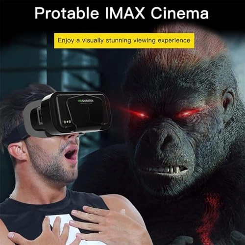 VR Headset - 360-degree Black