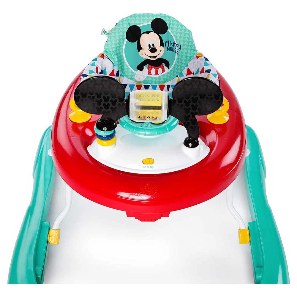 Disney Baby Mickey Mouse Happy Triangles Walker - 3 Height Positions 10 Kg