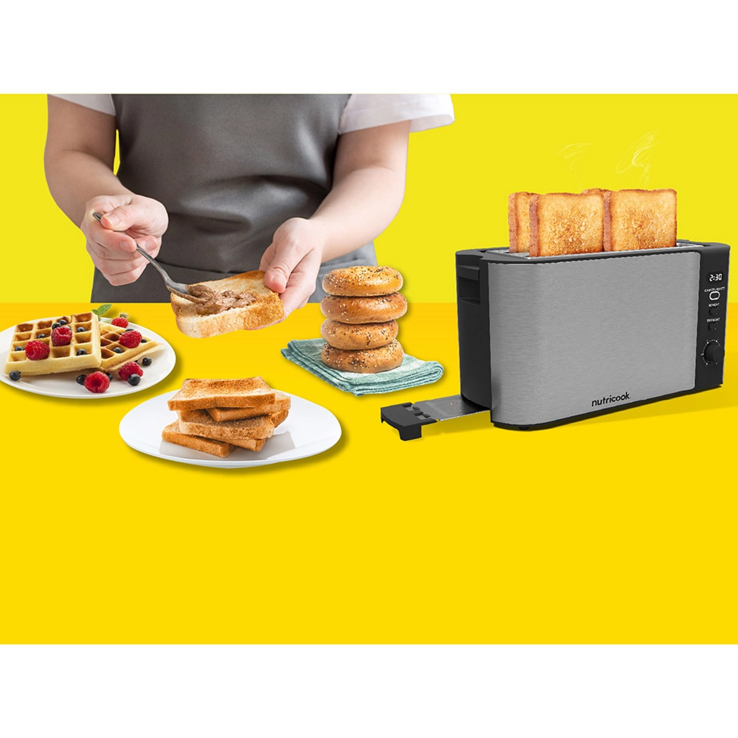 Digital Toaster - 4 slice(s)