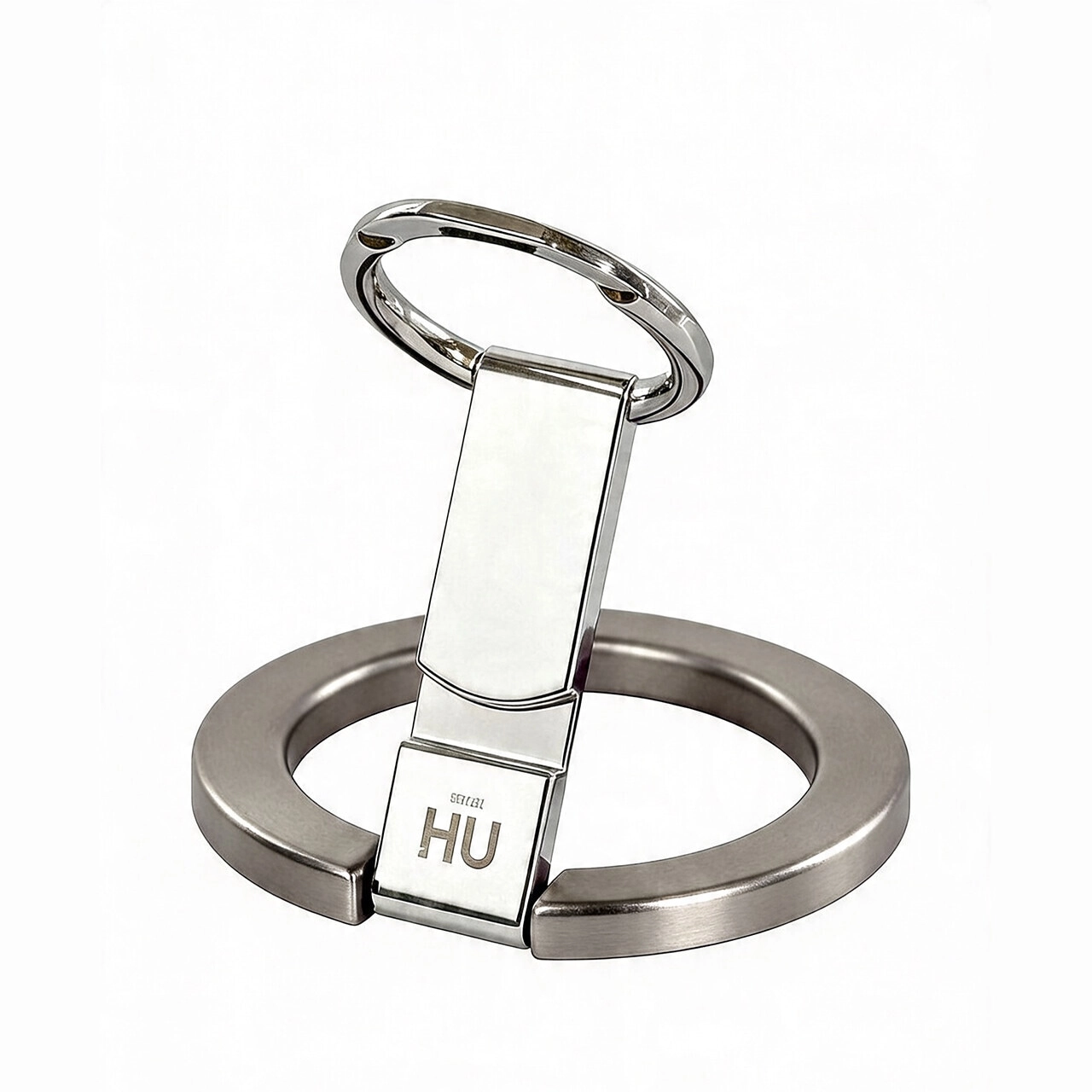 H U SNAP.HOLD.GO - Magnetic Phone Holder Titanium