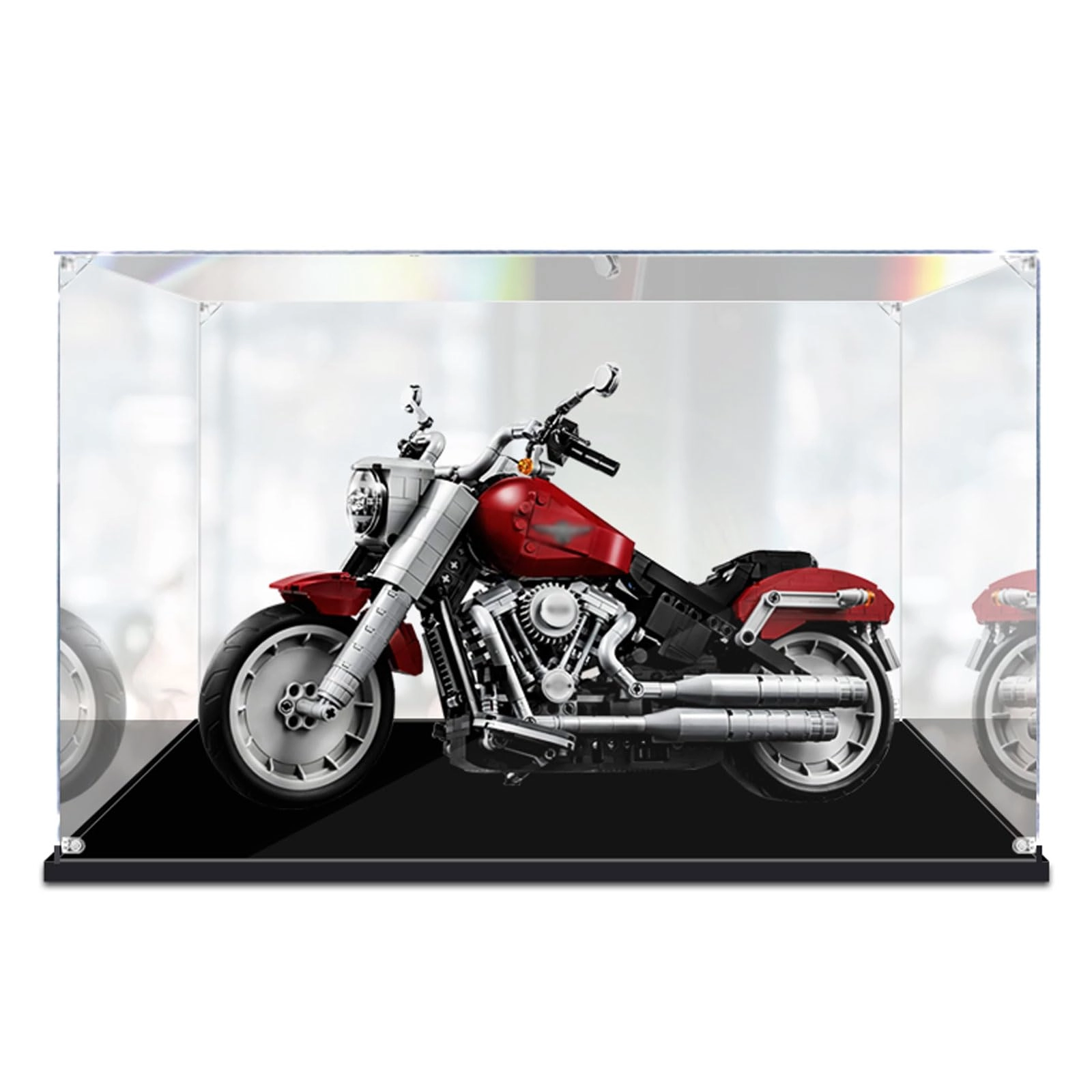 TIANQING Transparent Acrylic Display Case - 10269 40*20*25 cm 3MM