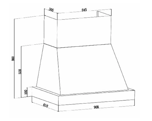 MASTER - 1000 M3/H 90CM