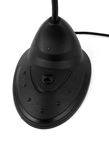 3.5mm Stereo Studio Speech Microphone Mic Stand Mount - Black Small