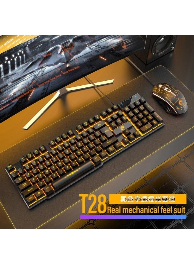 Mechanical Feel - Wired + E-sports Mouse