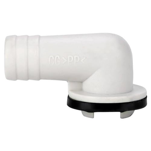 Drain Outlet Connector - ABS 4.7*2.5*2.8cm/1.9*1*1.1inch
