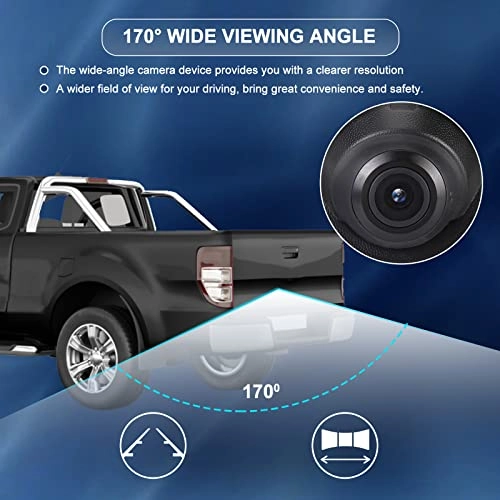 Rear Tailgate Handle Backup Camera - 170° IP68 HD