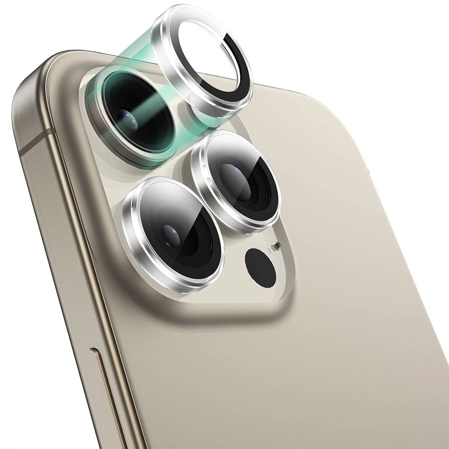 HD Tempered Glass Camera Lens Protector for iPhone 16 Pro / iPhone 16 Pro Max