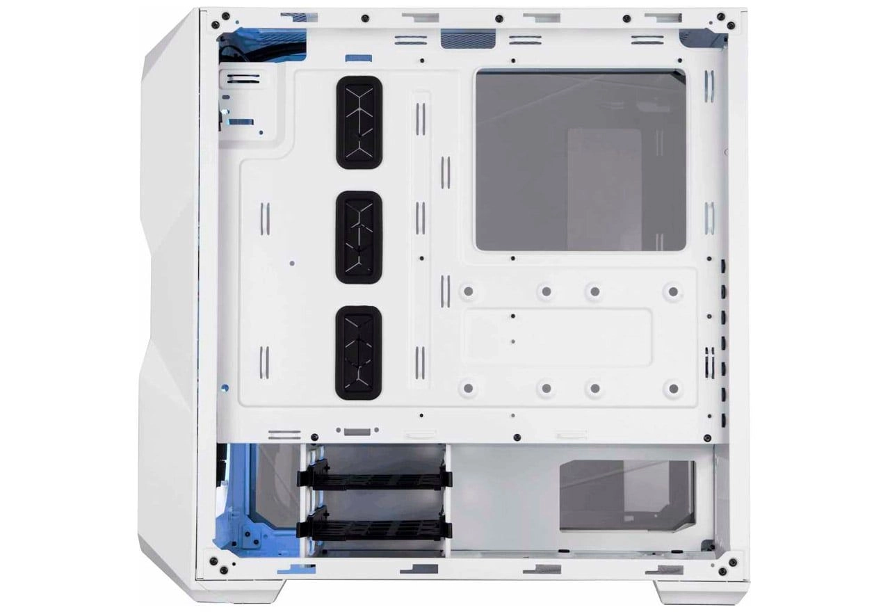 TD500 Mesh - Fully tempered glass side panel Mid-tower PC case