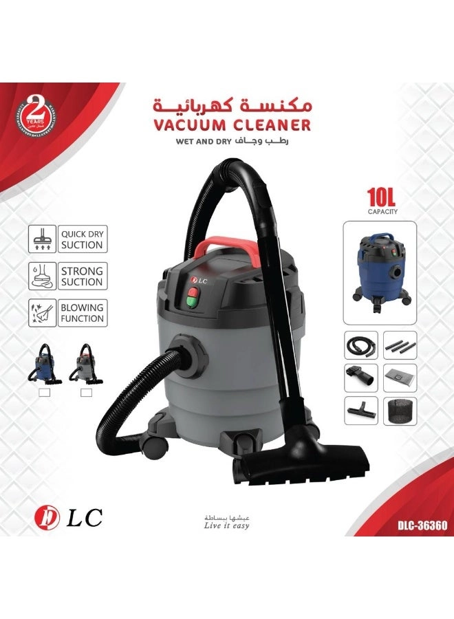 DLC 3-in-1 Wet & Dry Vacuum Cleaner (36360)