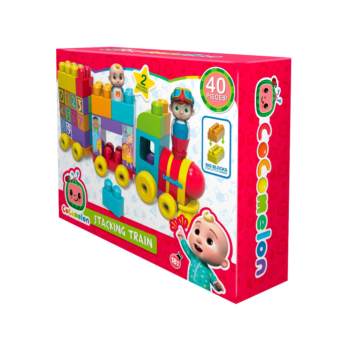 Stacking Train - 3 years & above 40-piece