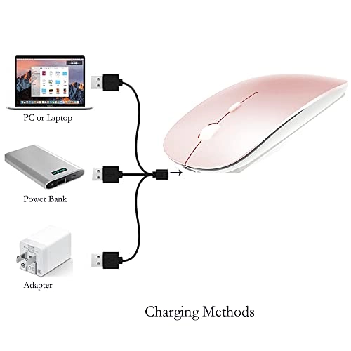 LED Rechargeable Mouse - Bluetooth