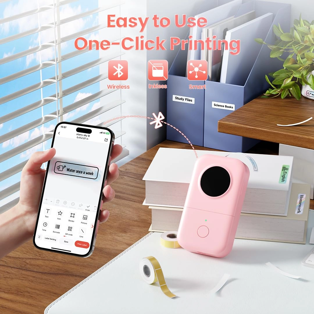 D30 - Portable Bluetooth Inkless