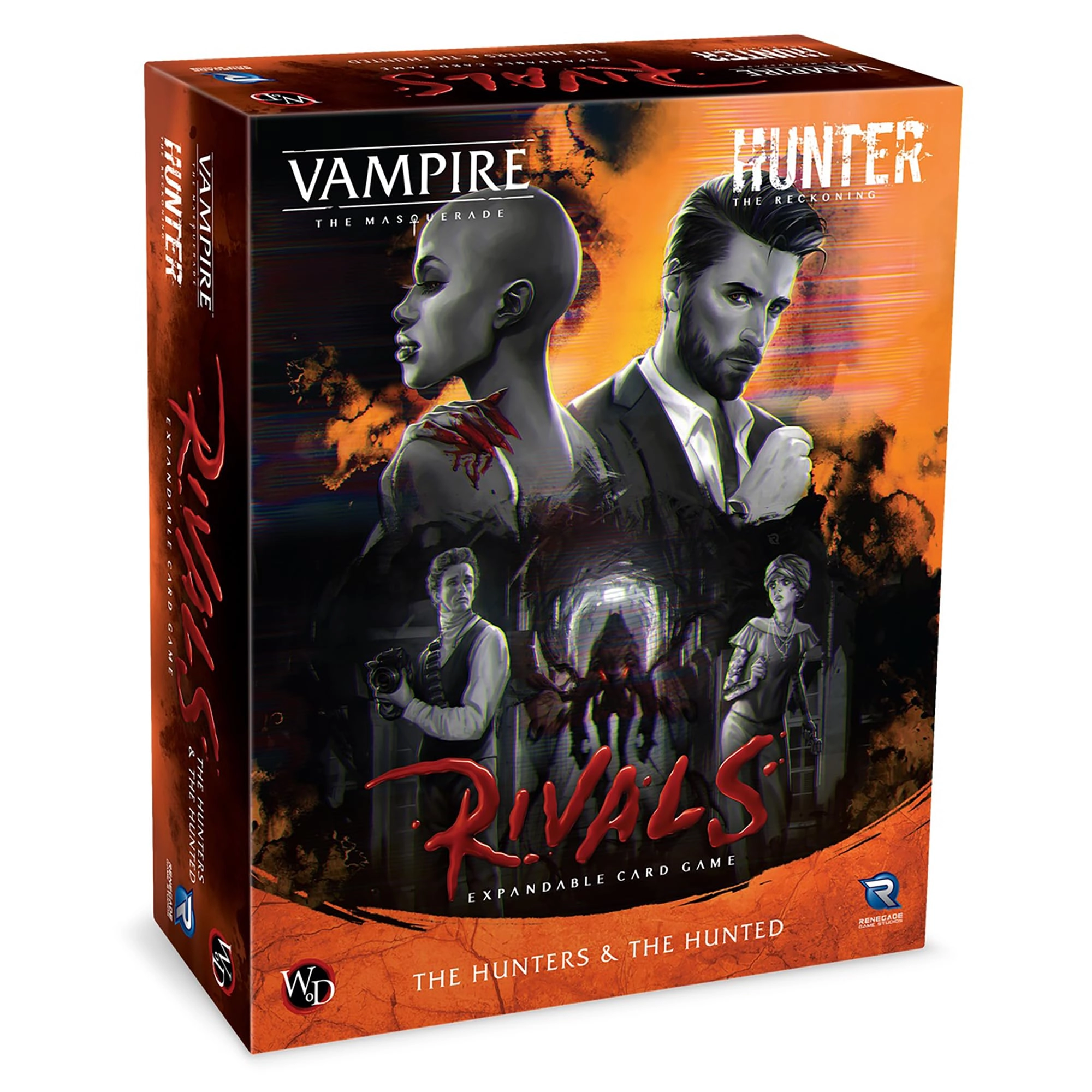 Renegade Game Studios Vampire: The Masquerade Rivals: The Hunters & The Hunted - Core Set Expandable Card Game