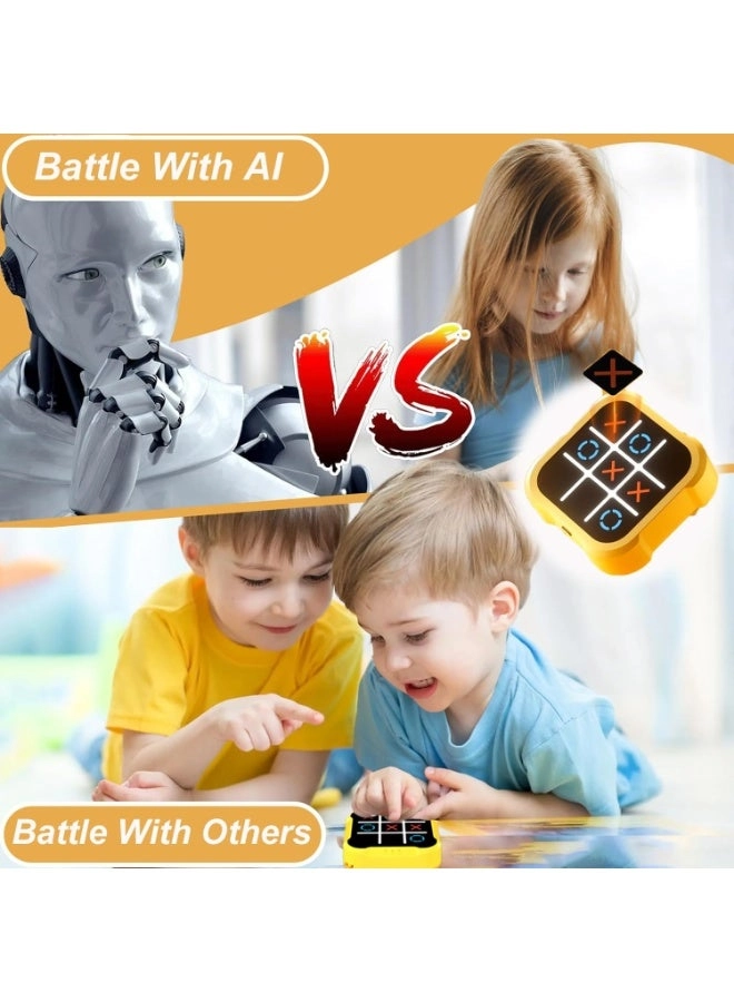 Electronic Tic-Tac-Toe Bolt Game - 3-in-1 Portable