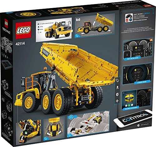 Technic 6x6 Volvo Articulated Hauler (42114) - App-controlled Bluetooth Smart Hub