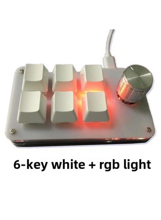 2-Key USB Custom Keyboard - Wired