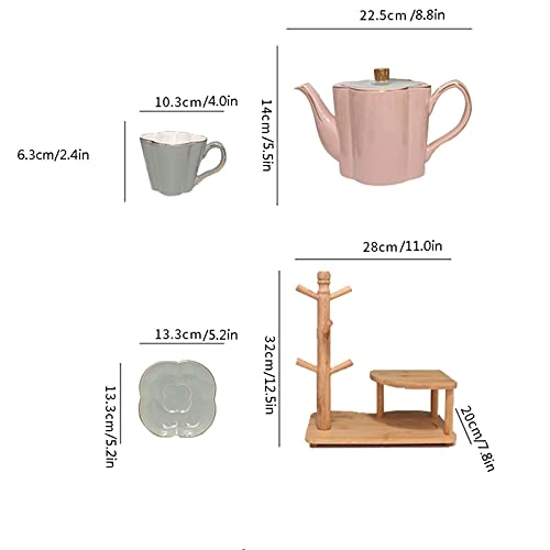 Tea Cup Set - 6 pcs - 120 ml