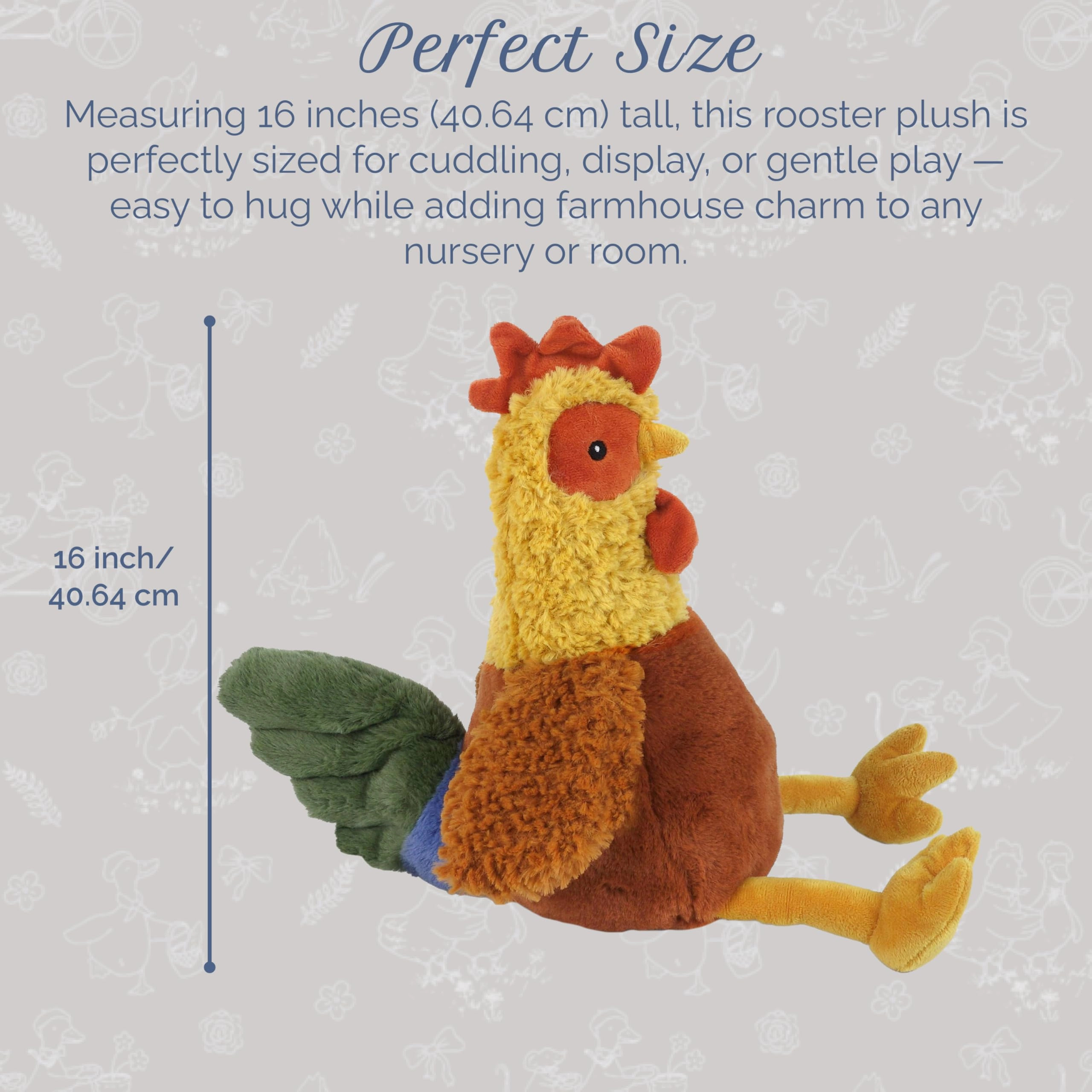 Renault the Rooster 40 cm Plush