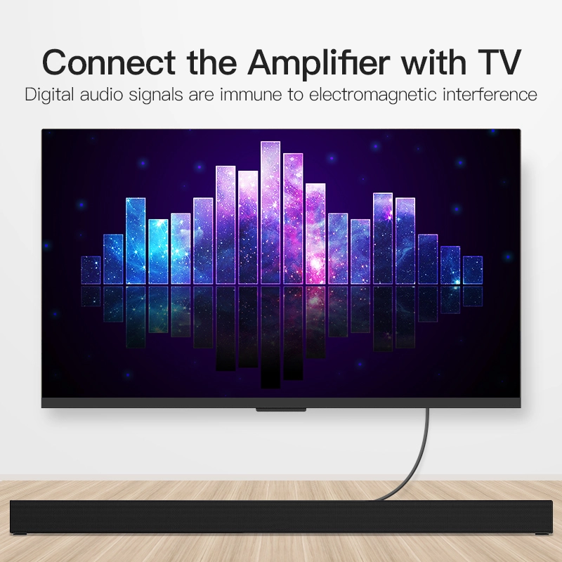 Optical Fiber Audio Cable - 2 m