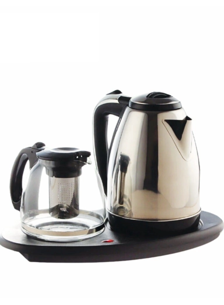 Generic Glass 2-in-1 Electric Kettle