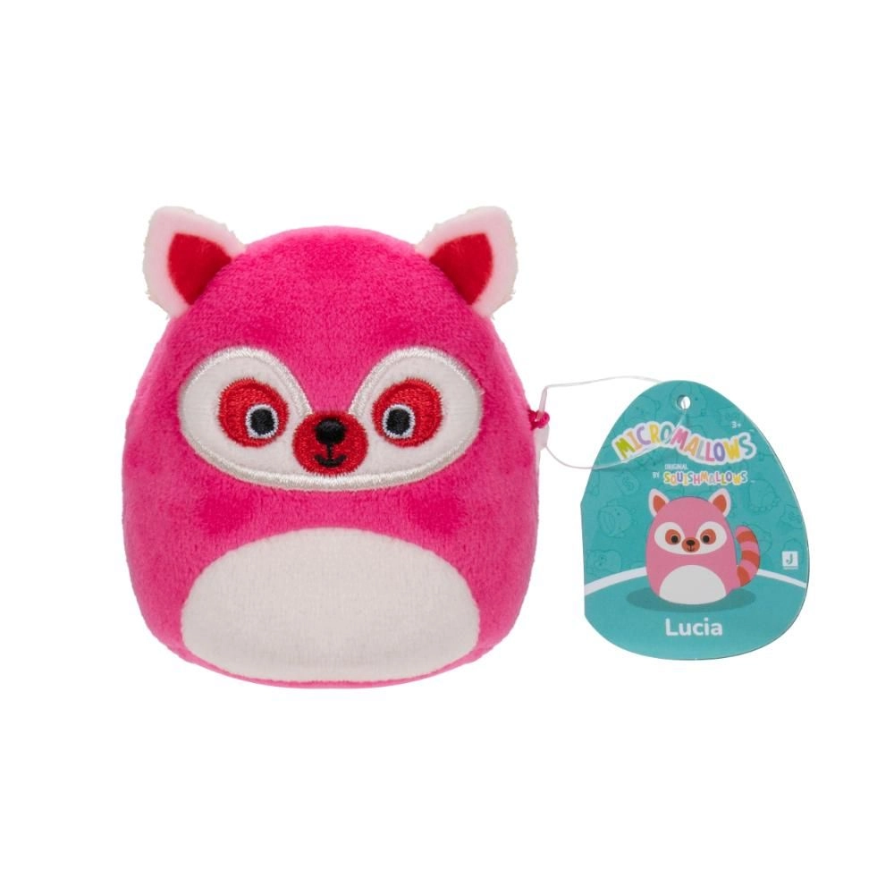 Micromallows Brina Bigfoot + Micromallows Chanel Cinnamon Roll + Micromallows Lucia Lemur + Micromallows Tenise Parrot