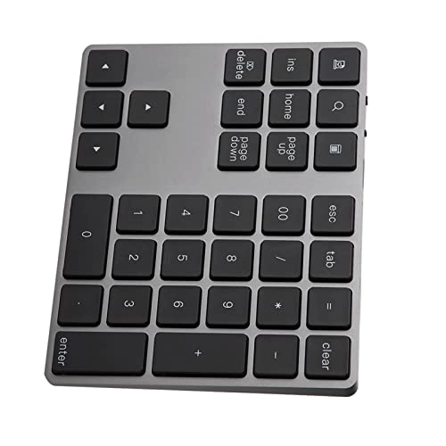 Numeric Keypad - Wireless 34-key Rechargeable Battery