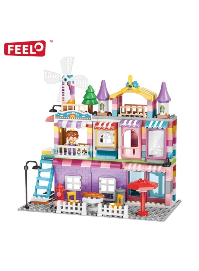 FEELO Girls Villa FL1161 - Building Blocks