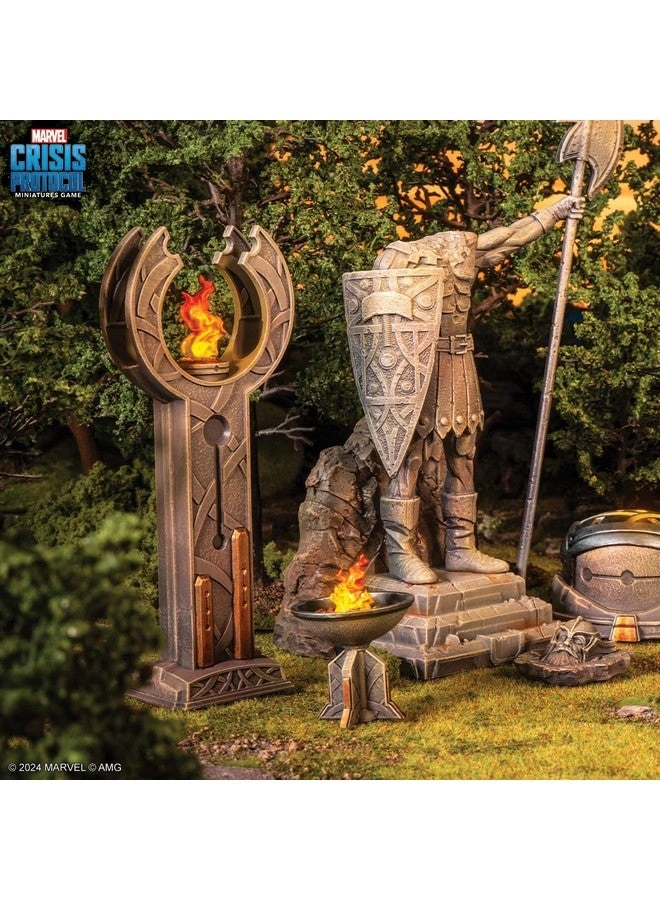 Marvel: Crisis Protocol: Battle for Asgard Terrain Pack - Tabletop Superhero Game