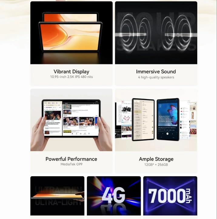 iPlay 70 Pro - 256GB 10.95"