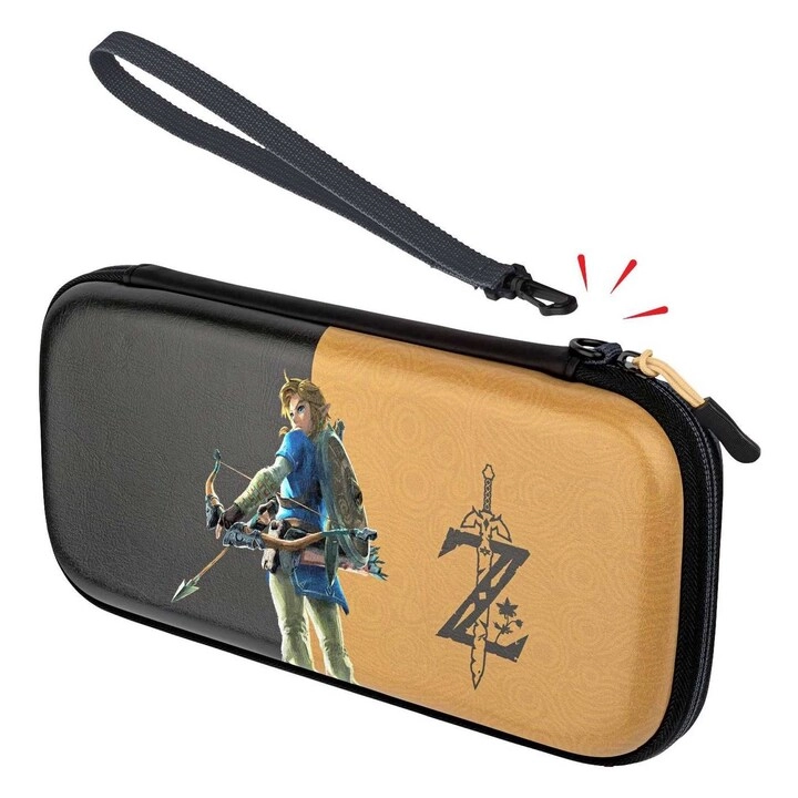 Zelda Breath Of The Wild Slim Deluxe Travel Case - Multicolour Compatible with Nintendo Switch