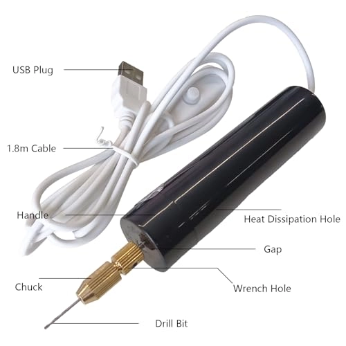Mini Electric Drill - 5V 0.7-1.2mm