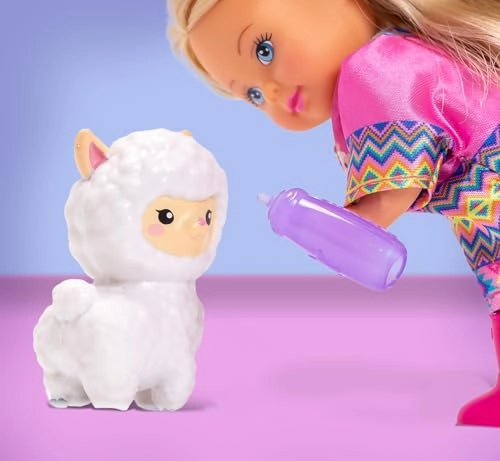 Evi Love Doll - 12 cm Alpacas 2 Animal Figures Ages 3+