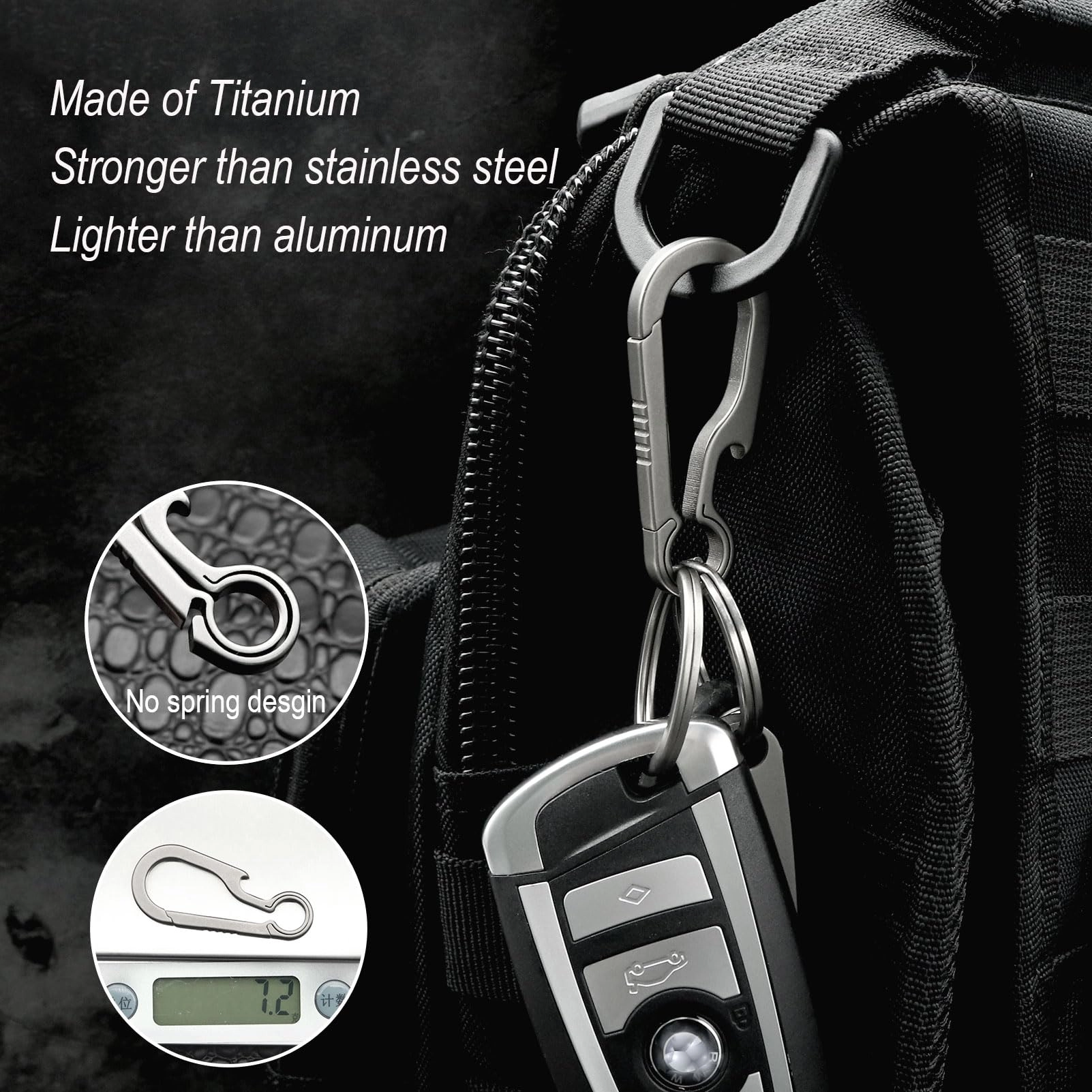 Carabiner Keychain - Space