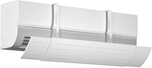 Air Conditioner Deflector - White Universal Adjustable Vent