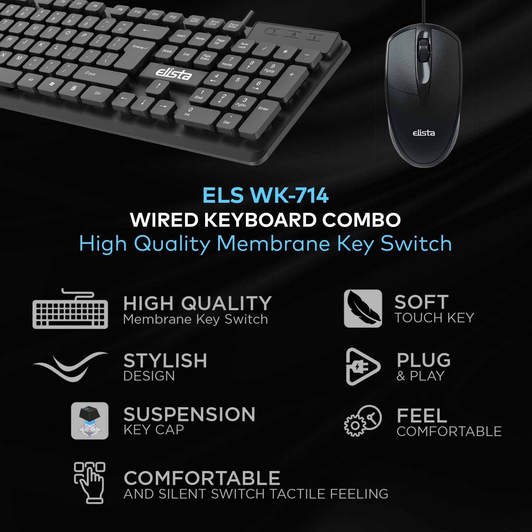 ELS WK-714 - QWERTY Wired