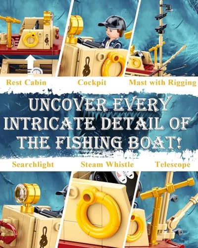 City Jaws Fishing Boat - Movie