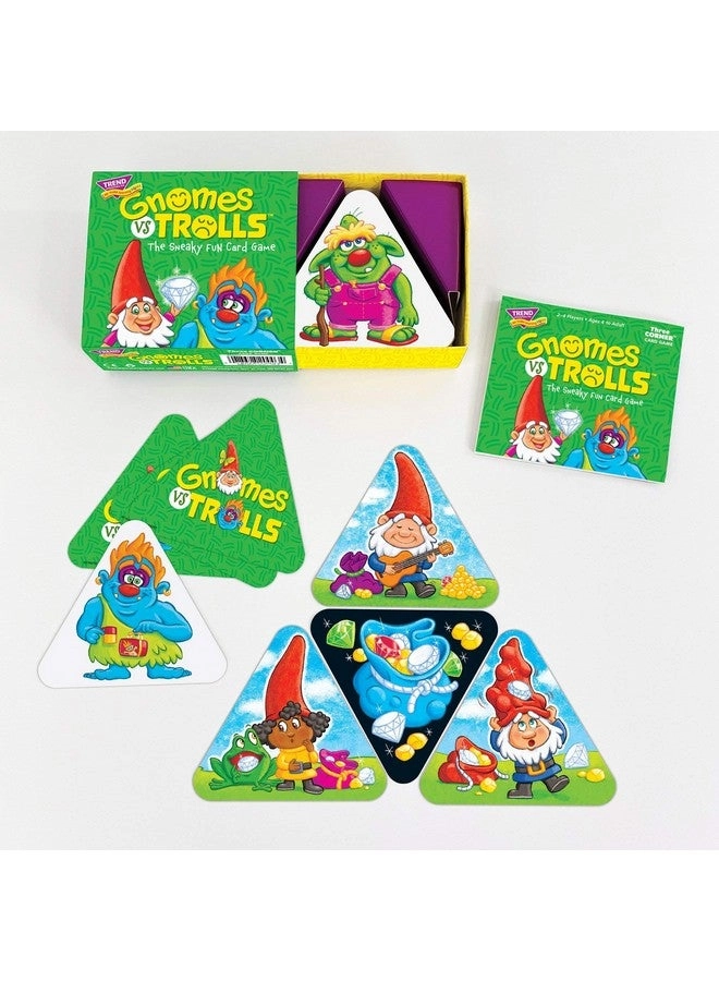 Trend Enterprises Gnomes vs Trolls - Card Game