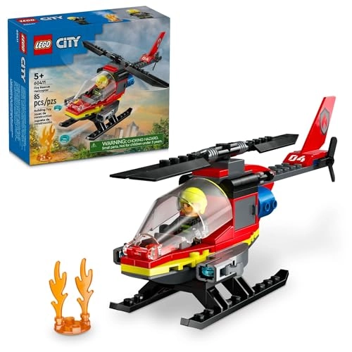 City Fire Rescue Helicopter (60411)