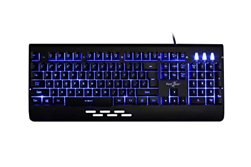 Blaze 7 - Floating keycaps for mechanical feel Wired